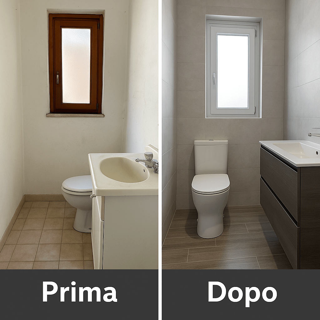 Rifacimento bagno base Torino