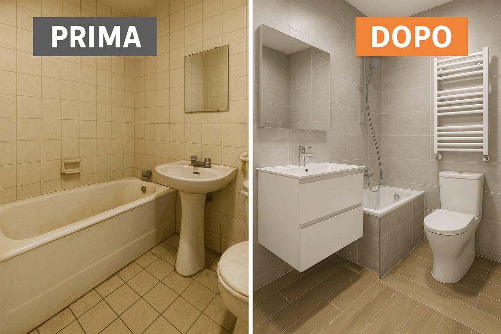 Intervento in offerta bagno base Torino