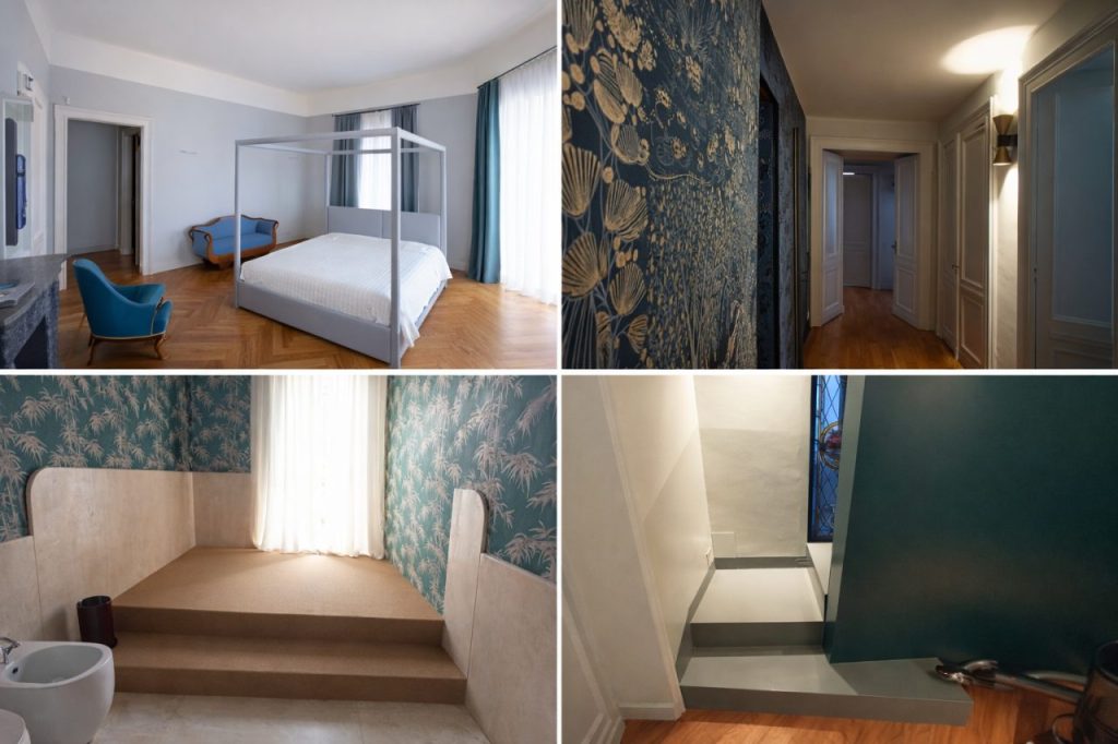 Abbinare pavimenti diversi: legno, resina, marmo e moquette