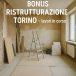 Bonus ristrutturazione Torino
