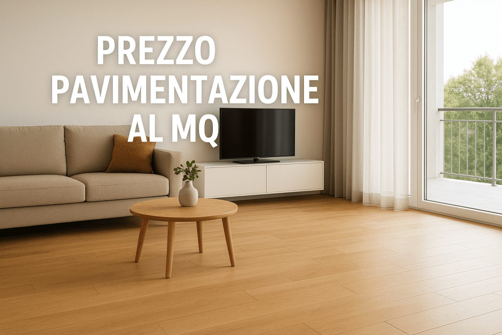 Prezzo pavimentazione al mq parqet