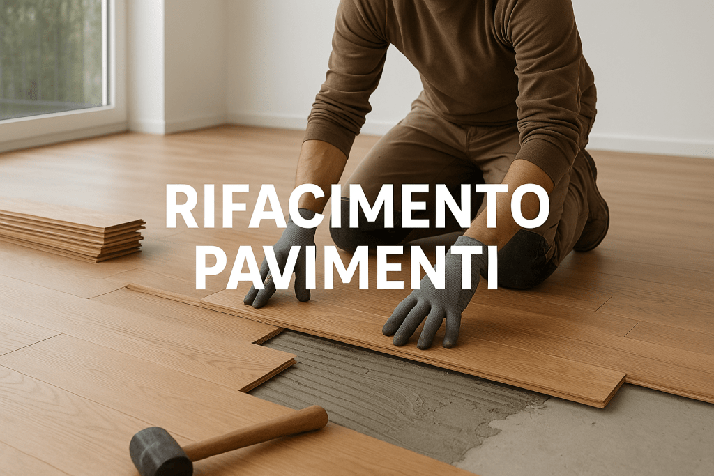 Rifacimento del pavimento in Parquet