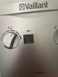 Errore F28 scaldabagno Vaillant TurboMAG mancata accensione