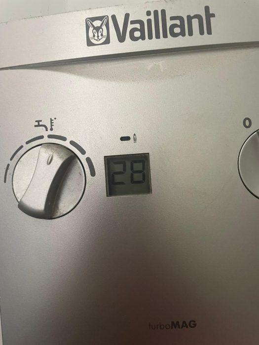 Errore F28 scaldabagno Vaillant TurboMAG mancata accensione
