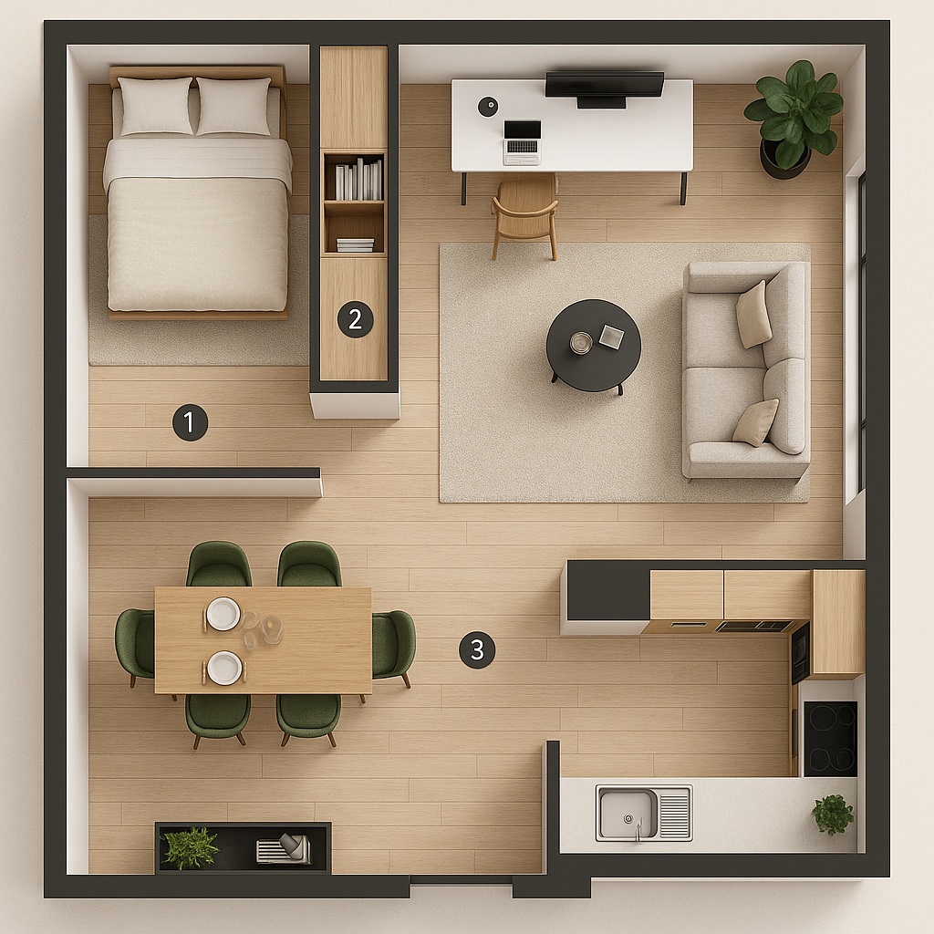 ottimizzare spazi ristrutturazione casa