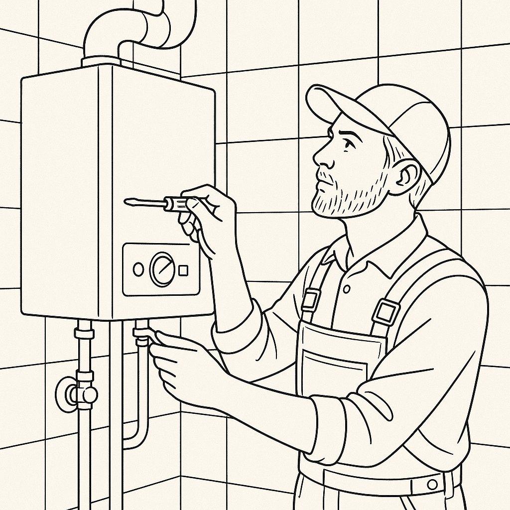 Idraulico a Torino. Installazione caldaia a condensazione moderna