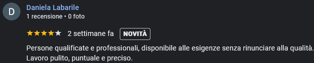 I clienti ci aprezzano a Torino 