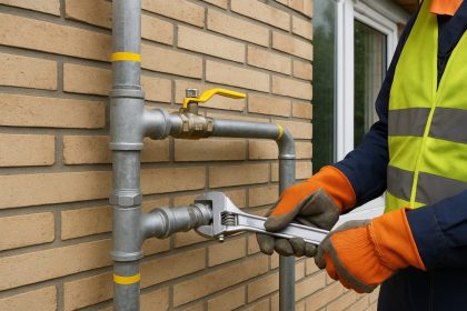 tubi gas esterni installazione acciaio Torino