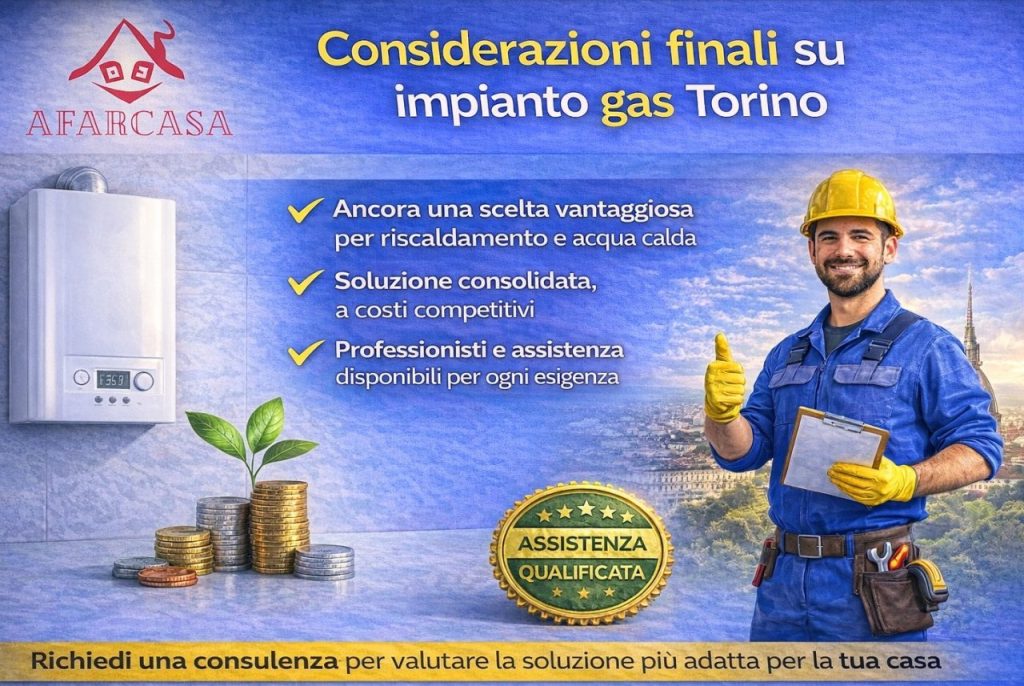 richiedi una consulensa su impianto gas Torino
