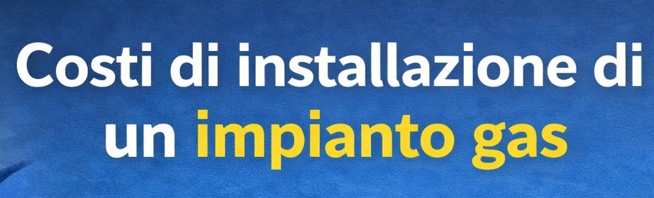 costi di installazione di un impianto  gas Torino