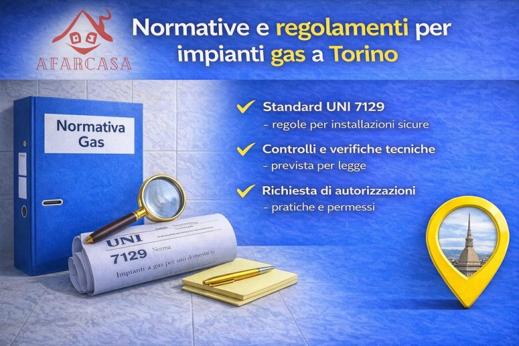 Normative e regolamenti per impianti gas Torino