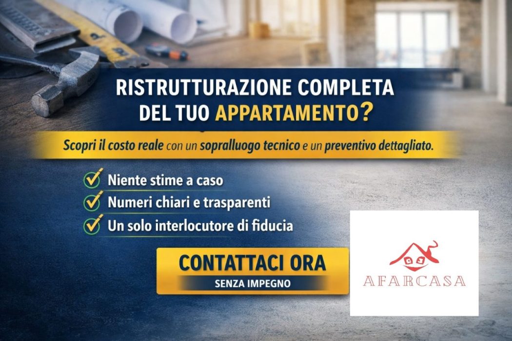 ristrutturazioni complete di appartamenti